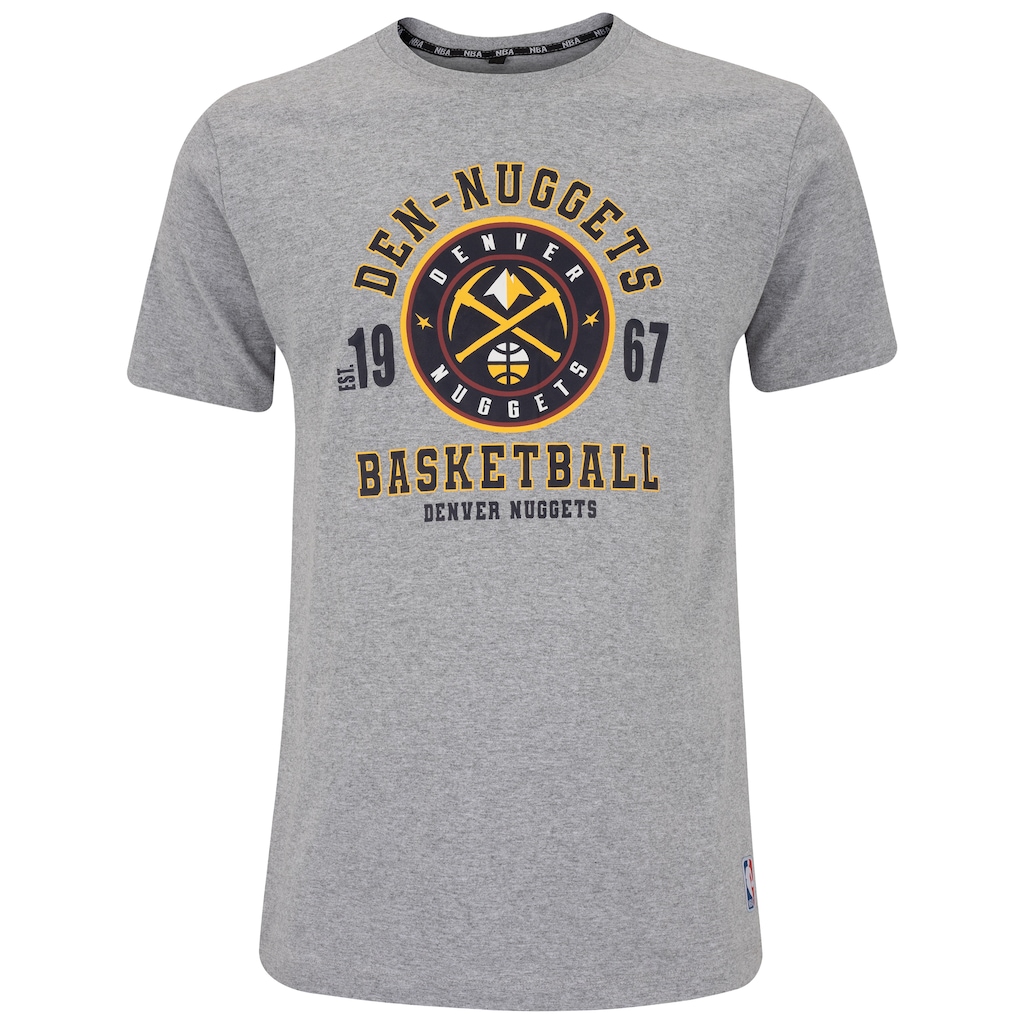 Camiseta do Denver Nuggets NBA Masculina Town NB901 - Foto 1