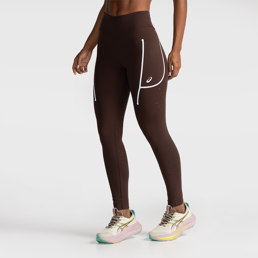 Imagem 1 do produto Calça ASICS Legging Yokohama Refletiva Feminina