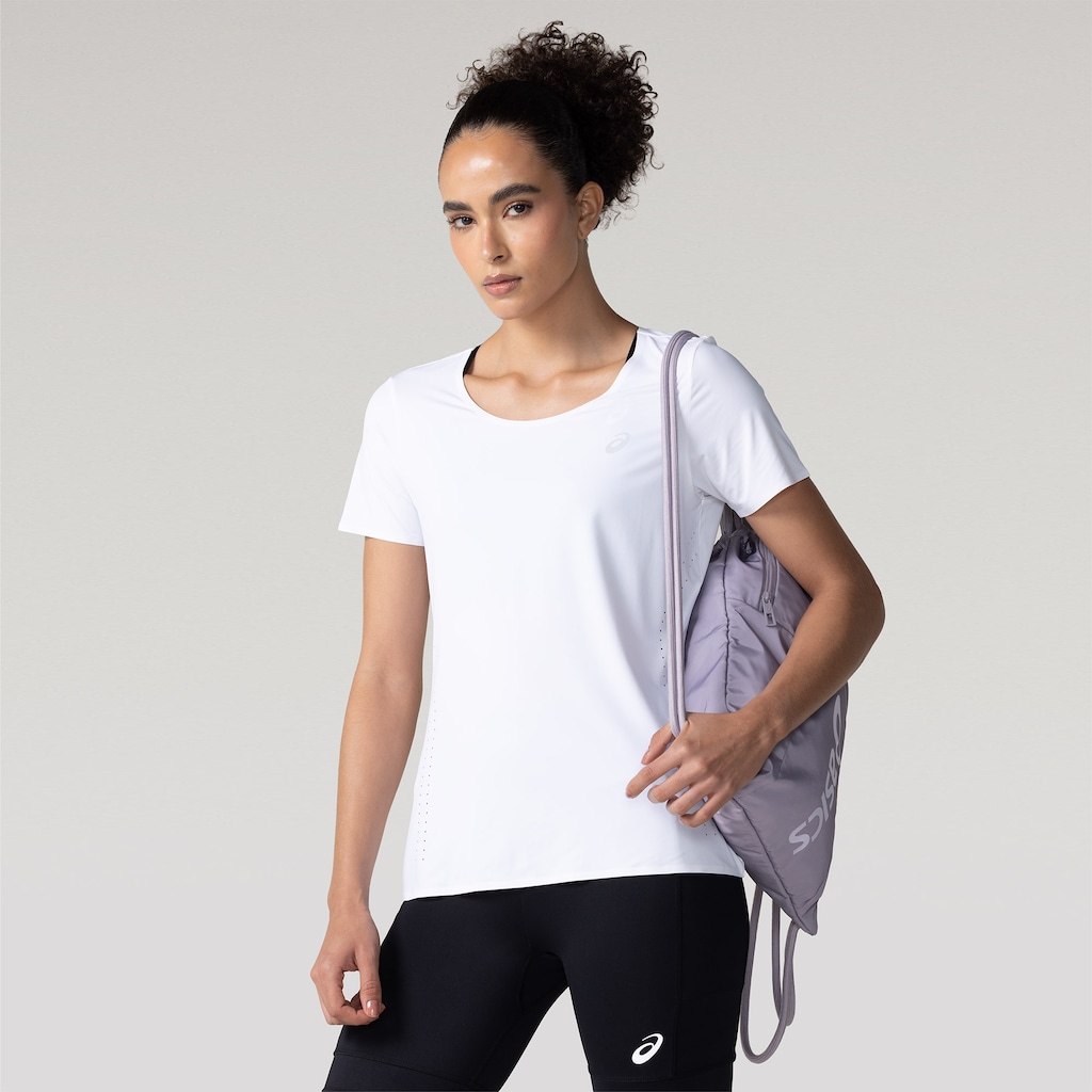 Camiseta Asics Manga Curta Selada RS - Feminina