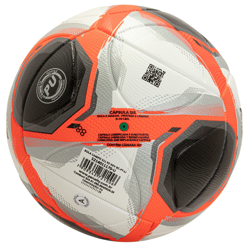 Imagem 2 do produto Bola De Futebol De Campo Penalty S11 R2 XXV