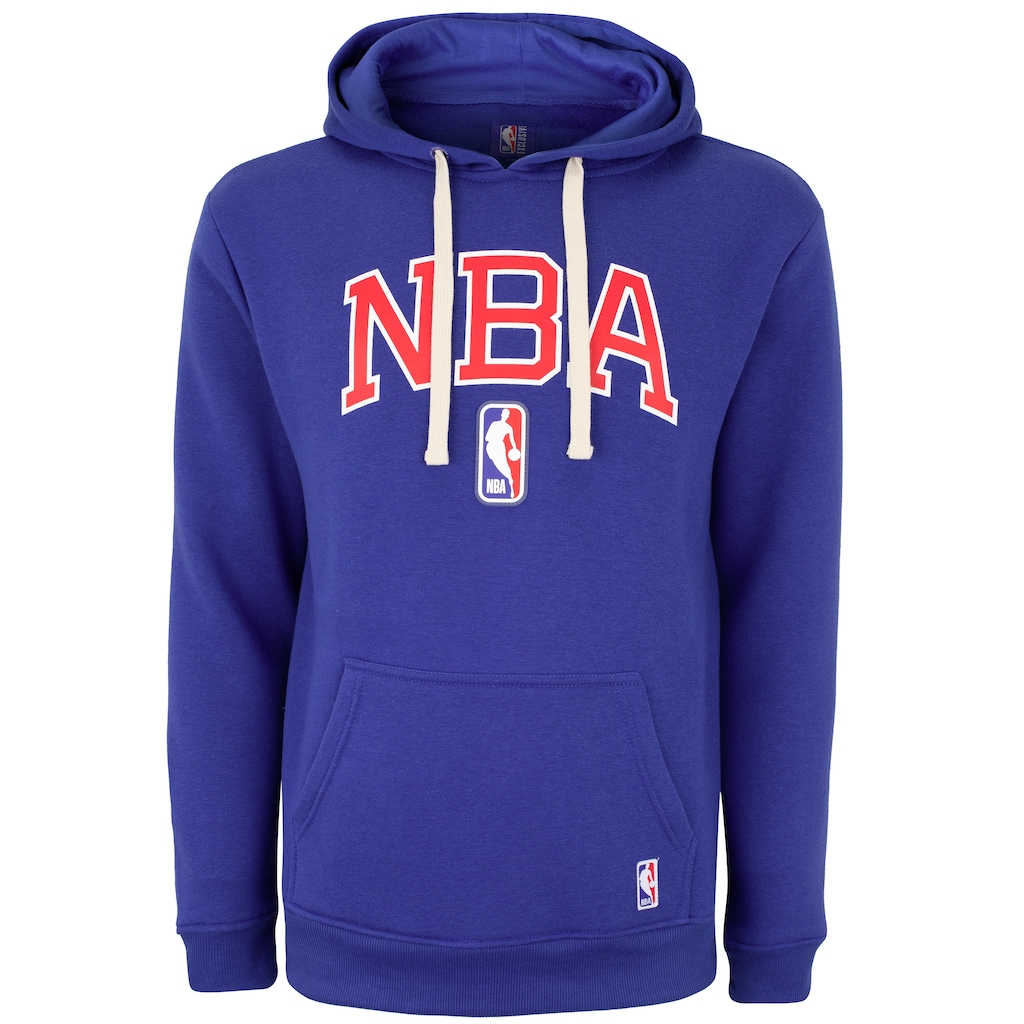 Imagem 4 do produto Blusão NBA Masculino com Capuz Canguru N0645