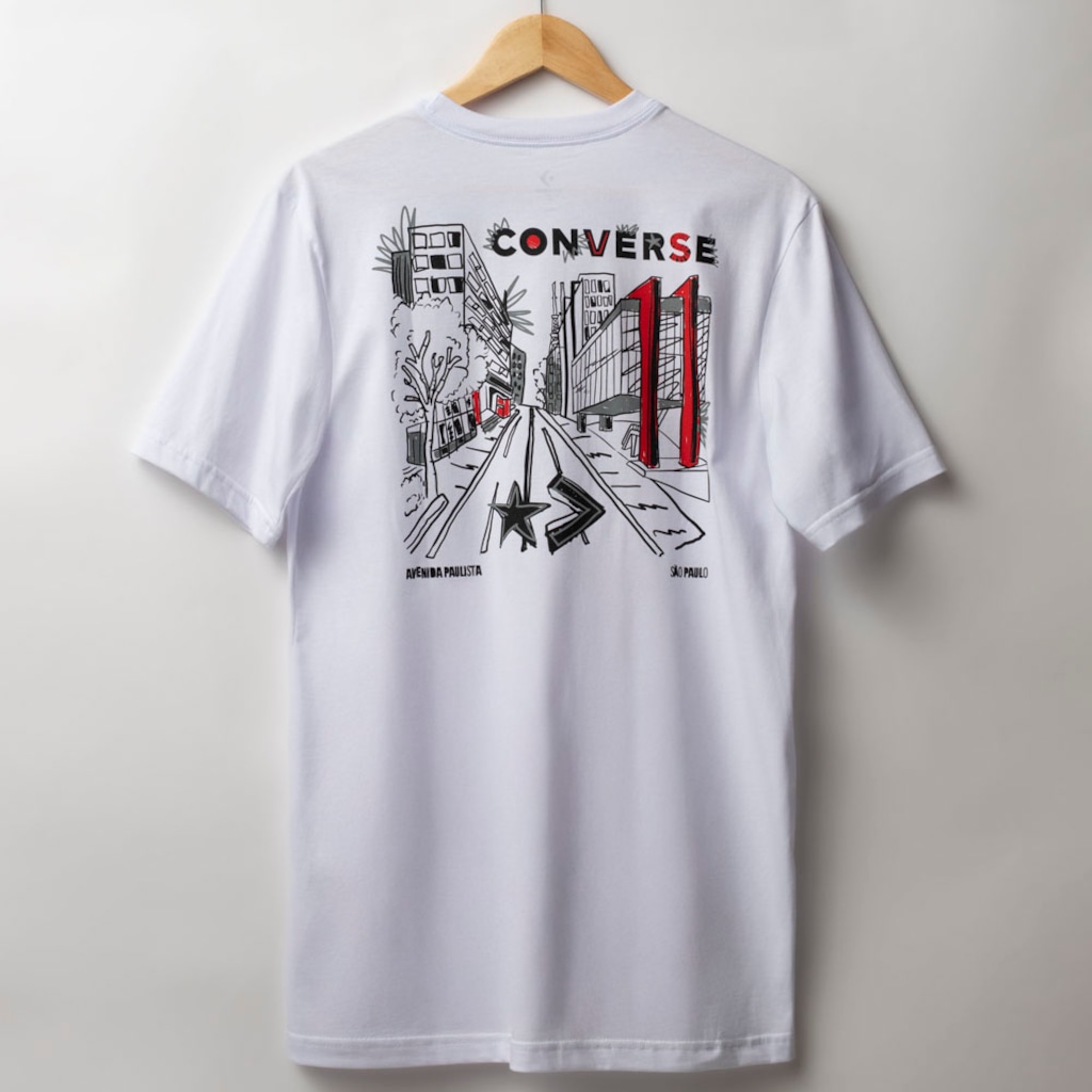 Imagem 3 do produto Camiseta Converse Manga Curta São Paulo Standart-Fit