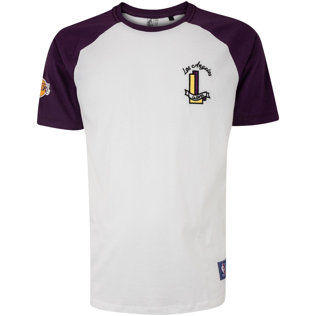 Camiseta do Los Angeles Lakers NBA Masculina RG Logo Flag NB267 - Foto 1
