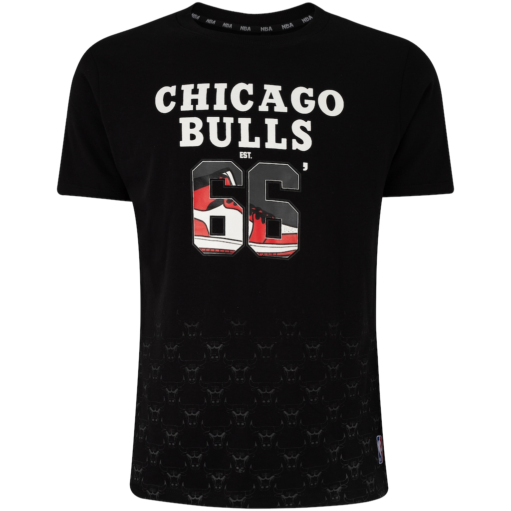 Camiseta do Chicago Bulls NBA Masculina Sneakers NB751