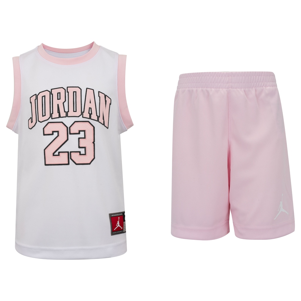 Conjunto Jordan Nike Infantil Camiseta + Bermuda Jersey 23 SP25