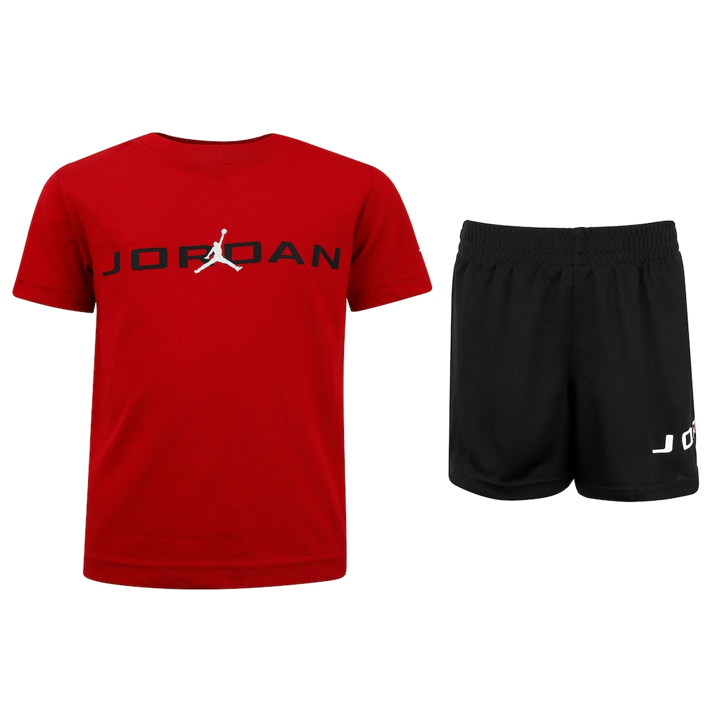 Conjunto Infantil Nike Jordan Bleine Mesh Camiseta + Bermuda