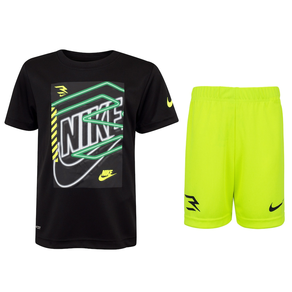 Imagem 1 do produto Conjunto Infantil Nike 3Brand Three X Camiseta + Bermuda