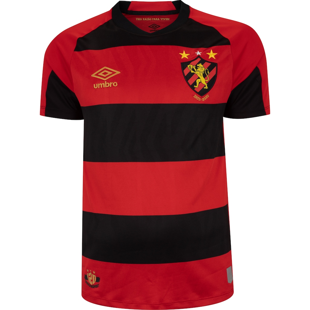 Camisa do Sport CIub do Recife I 25 Umbro Masculina Torcedor
