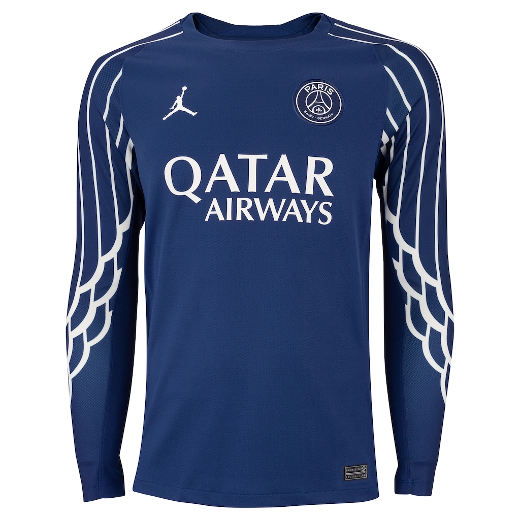 Camisa do PSG IV 24/25 Nike Masculina Manga Longa Torcedor Pro