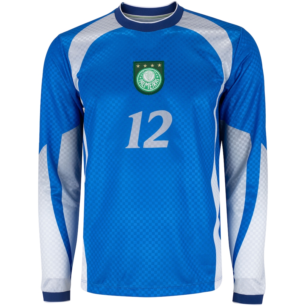 Camiseta do Palmeiras Manga Longa Betel Masculina Marcos Retrô 1999