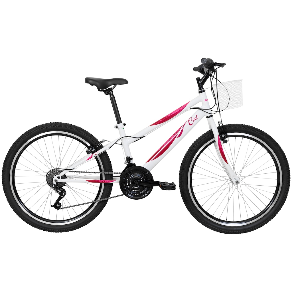 Bicicleta Aro 24 Caloi Ceci 21V