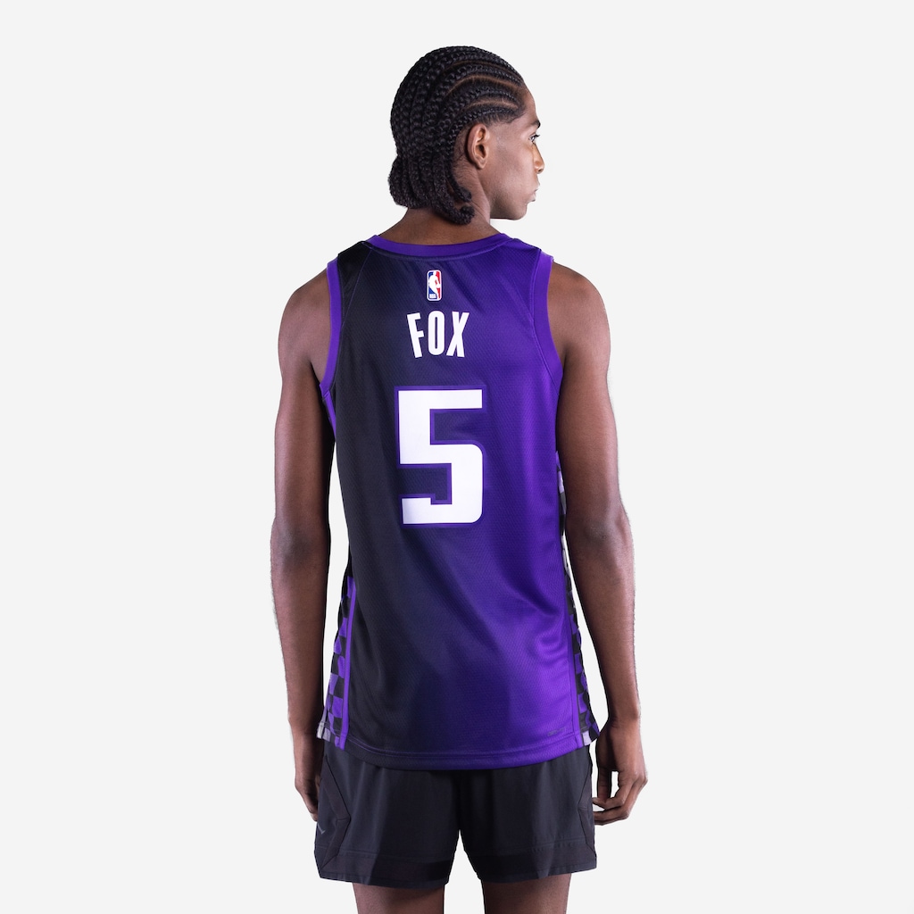 Imagem 2 do produto Camiseta Regata De'Aaron Fox NBA Nike Sacramento Kings Statement Edition