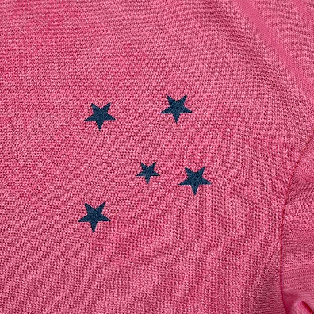Camiseta do Cruzeiro Copas Braziline Feminina - Foto 3