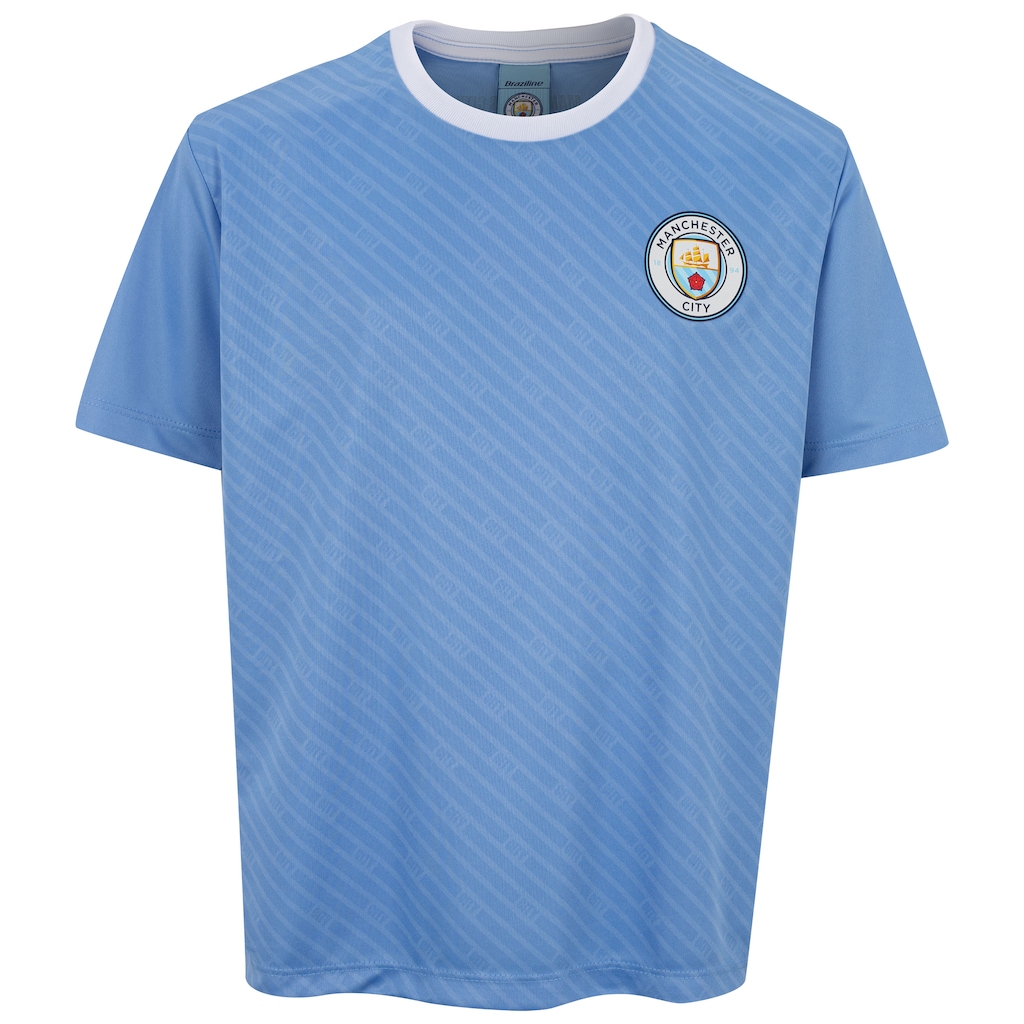 Camiseta do Manchester City Braziline Citizens Juvenil