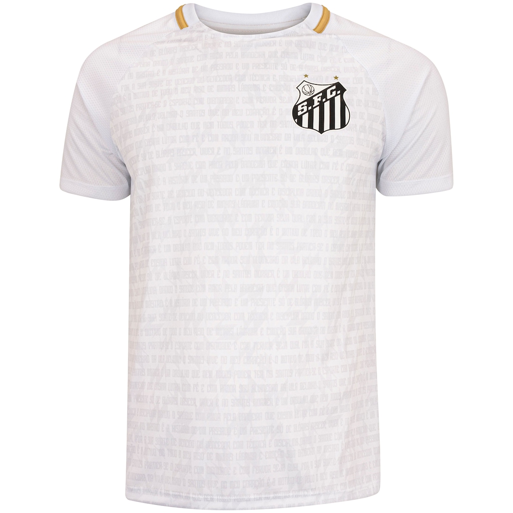 Camisa do Santos Manto Torcedor Braziline Masculina