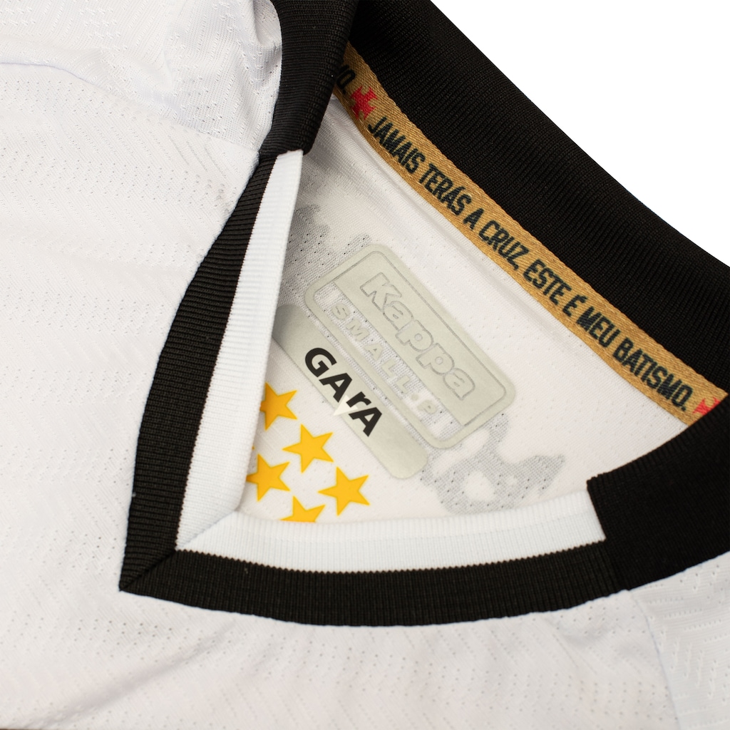Imagem 4 do produto Camisa do Vasco da Gama II 25 Torcedor Kappa Feminina.