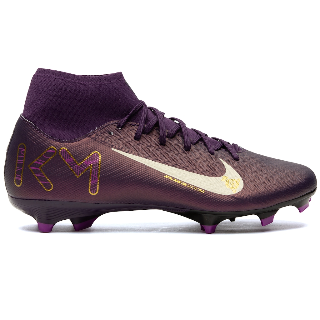 Chuteira de Campo Adulto Nike Mercurial Zoom Superfly 10 Academy Mbappé - Foto 1