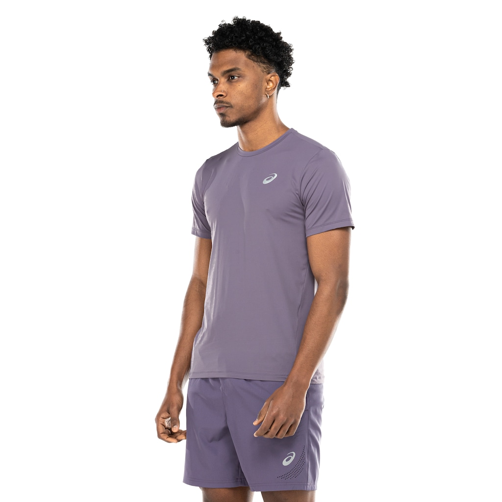 Camiseta Masculina Asics Poliamida UV 30
