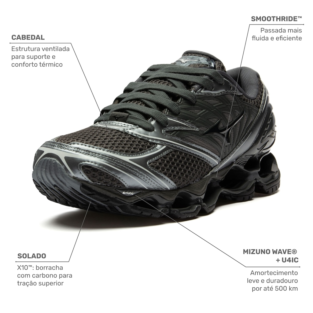 Imagem 2 do produto Tênis Mizuno Wave Prophecy Air Mesh Masculino