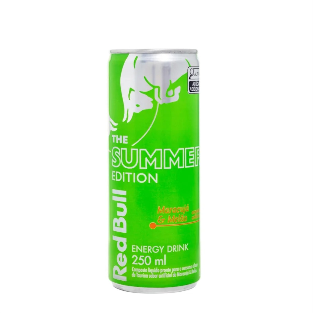 Energético Red Bull Summer Edition Maracujá e Melão - 250ml