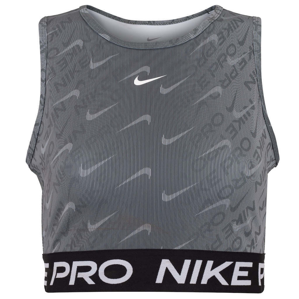 Top Nike Dri-fit Pro Crop Tank All Over Print Adulto