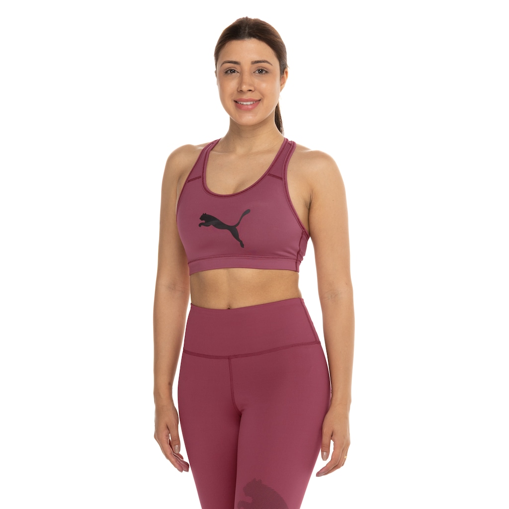 Imagem 5 do produto Top Fitness sem Bojo Puma Média Sustentação 4Keeps Adulto