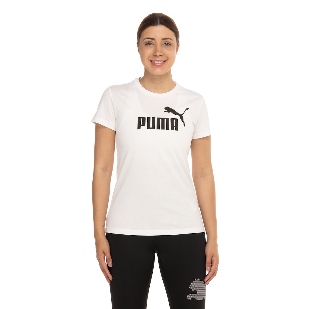 Camiseta Puma Ess No.1 Logo Feminina