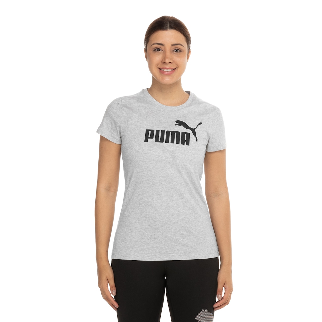 Camiseta Puma Ess No.1 Logo Feminina
