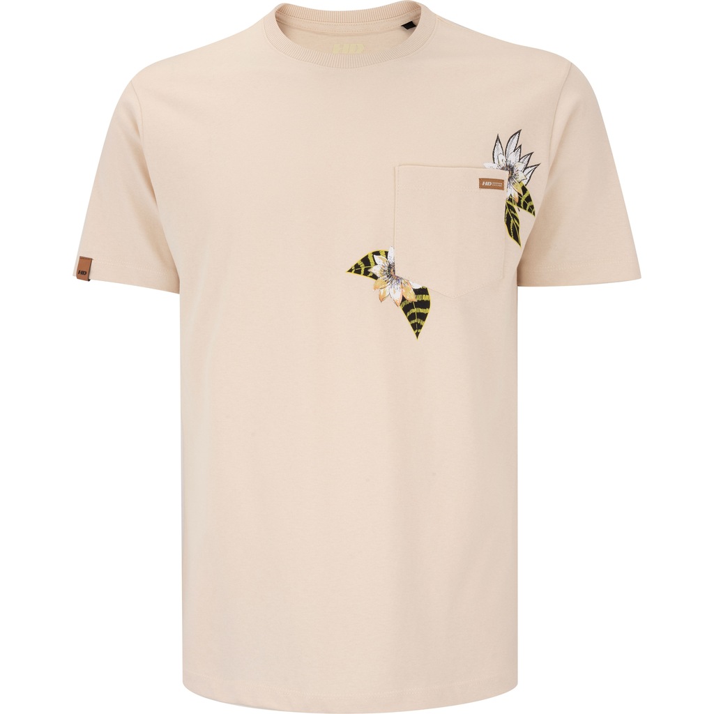 Camiseta Masculina HD Manga Curta Bolso Jungle 9548A - Foto 1