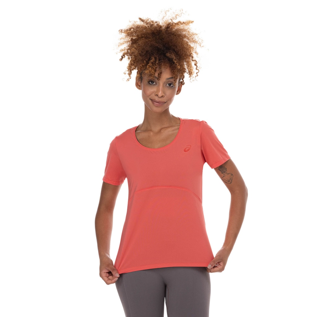 Camiseta ASICS Libélula Recorte Feminina