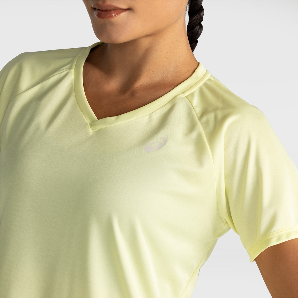 Imagem 4 do produto Camiseta ASICS Basic Logo Antiodor Feminina