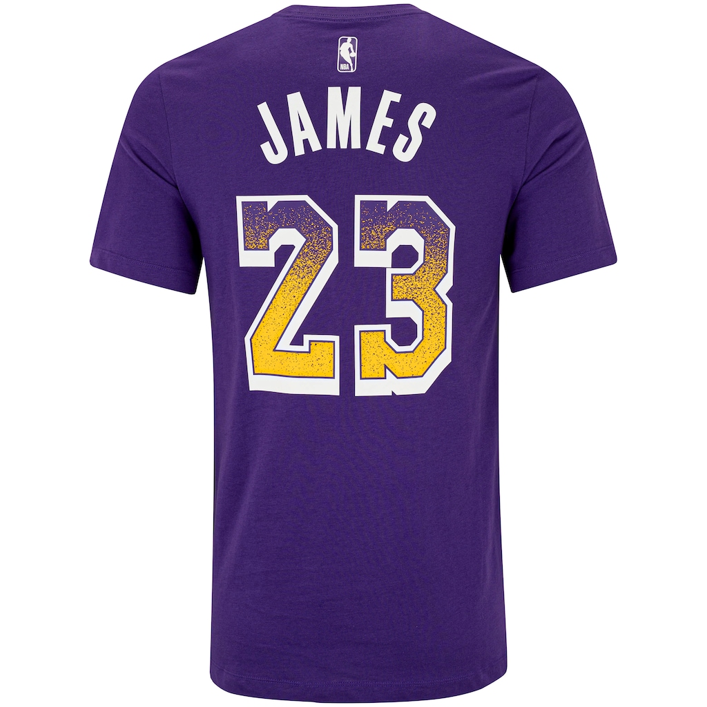 Camiseta Nike LeBron James Los Angeles Lakers Masculina | Centauro