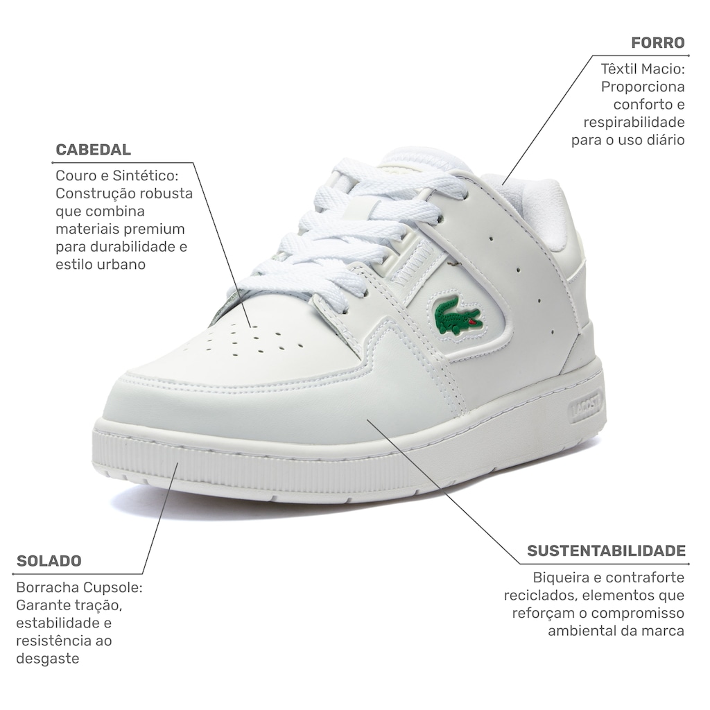 Imagem 2 do produto Tênis Lacoste Court Cage Masculino