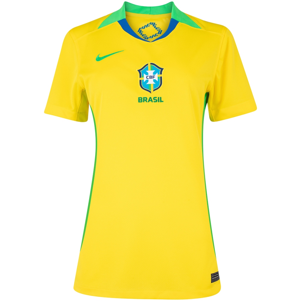 Camisa da Seleção do Brasil CBF I 25/26 Torcedor Pro Nike Feminina - Foto 1