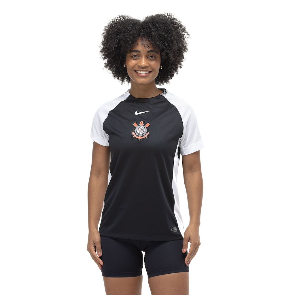 Camisa do Corinthians II 25 Torcedor Nike Feminina