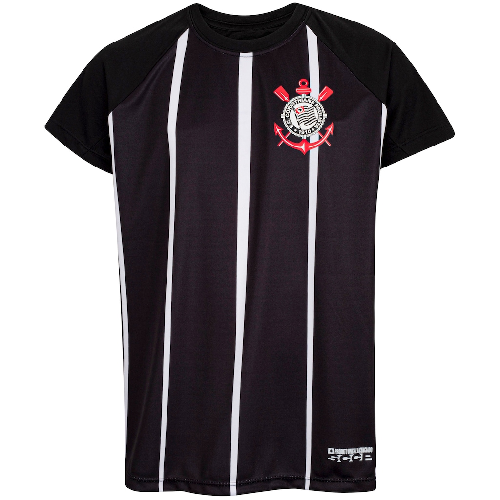 Camisa do Corinthians Coimbra Listrada Away Júnior