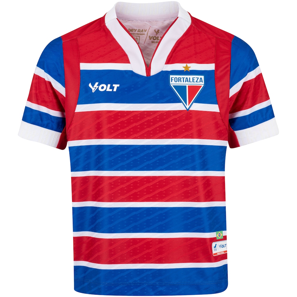 Camisa do Fortaleza I 25 Torcedor Volt Juvenil