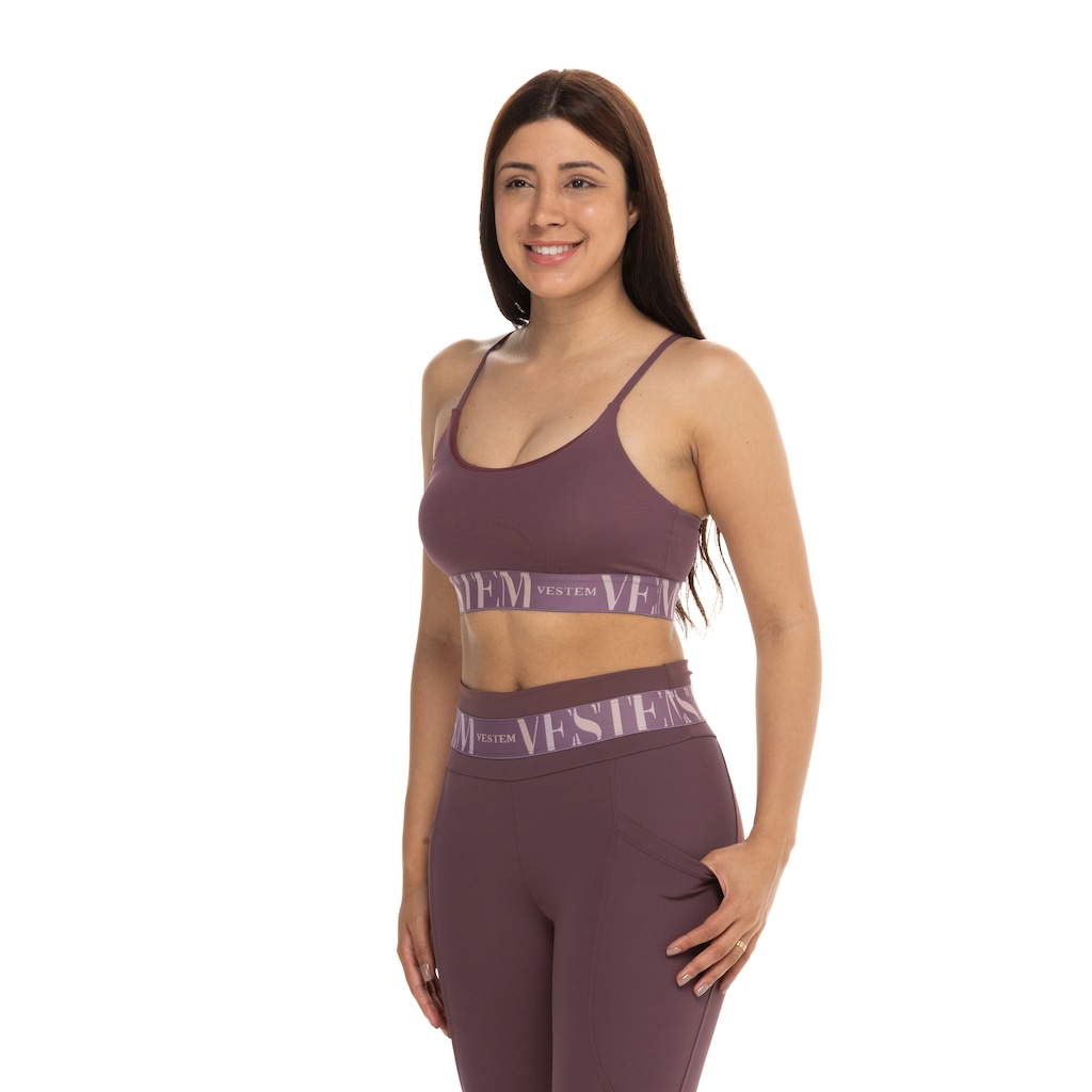 Top Vestem Jaspe com Bojo Adulto