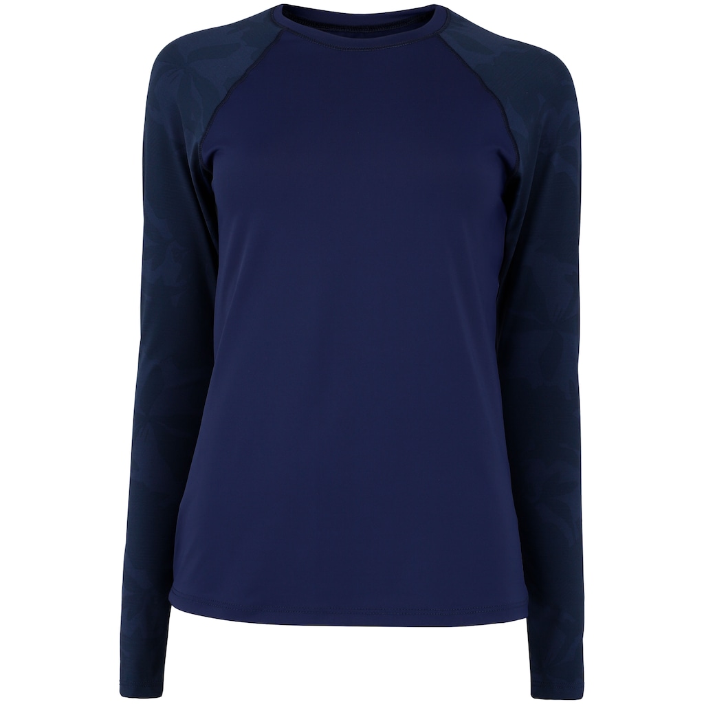 Camiseta Manga Longa Estampada Feminina Oxer com Proteção Solar UV