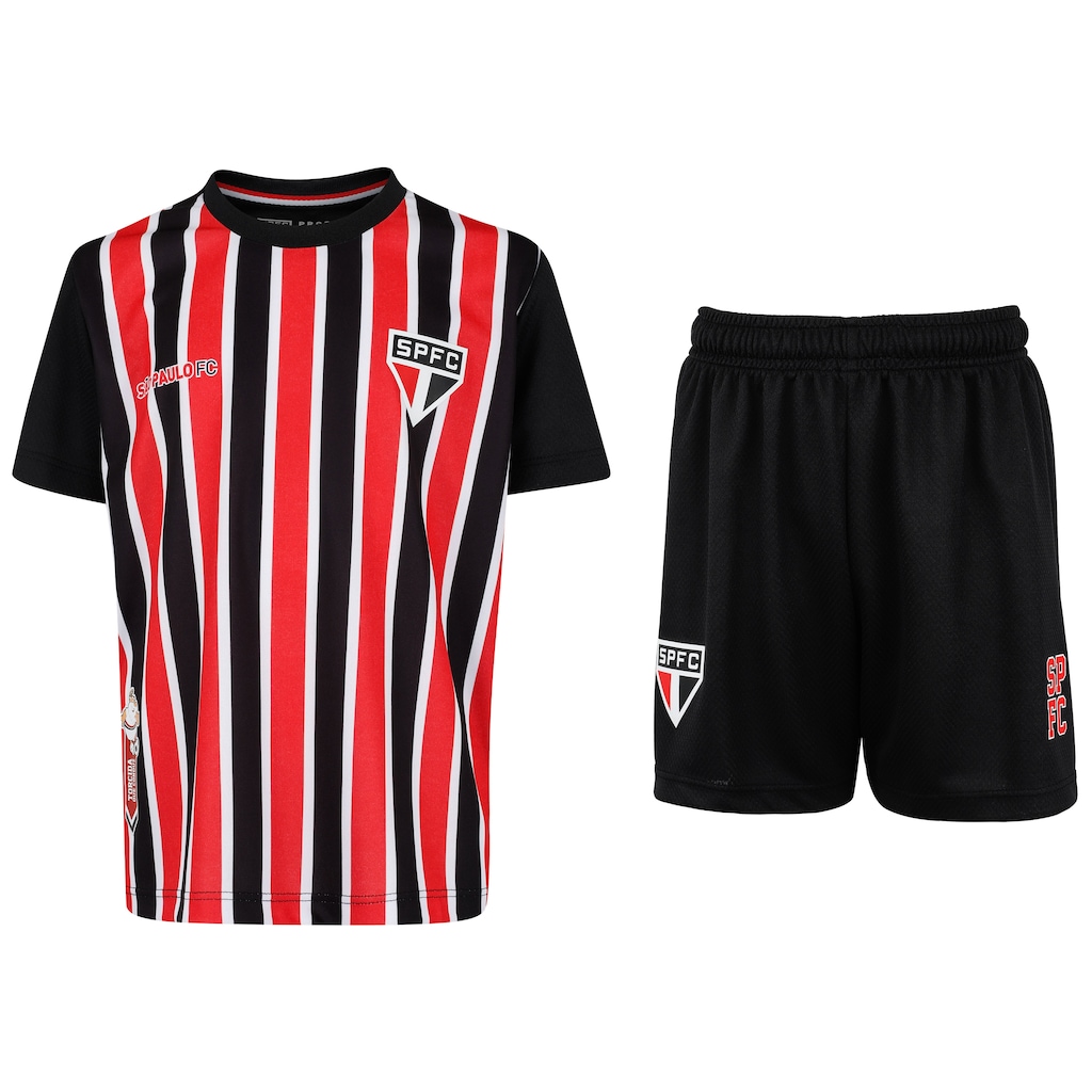 Kit de Uniforme do São Paulo Infantil Dry