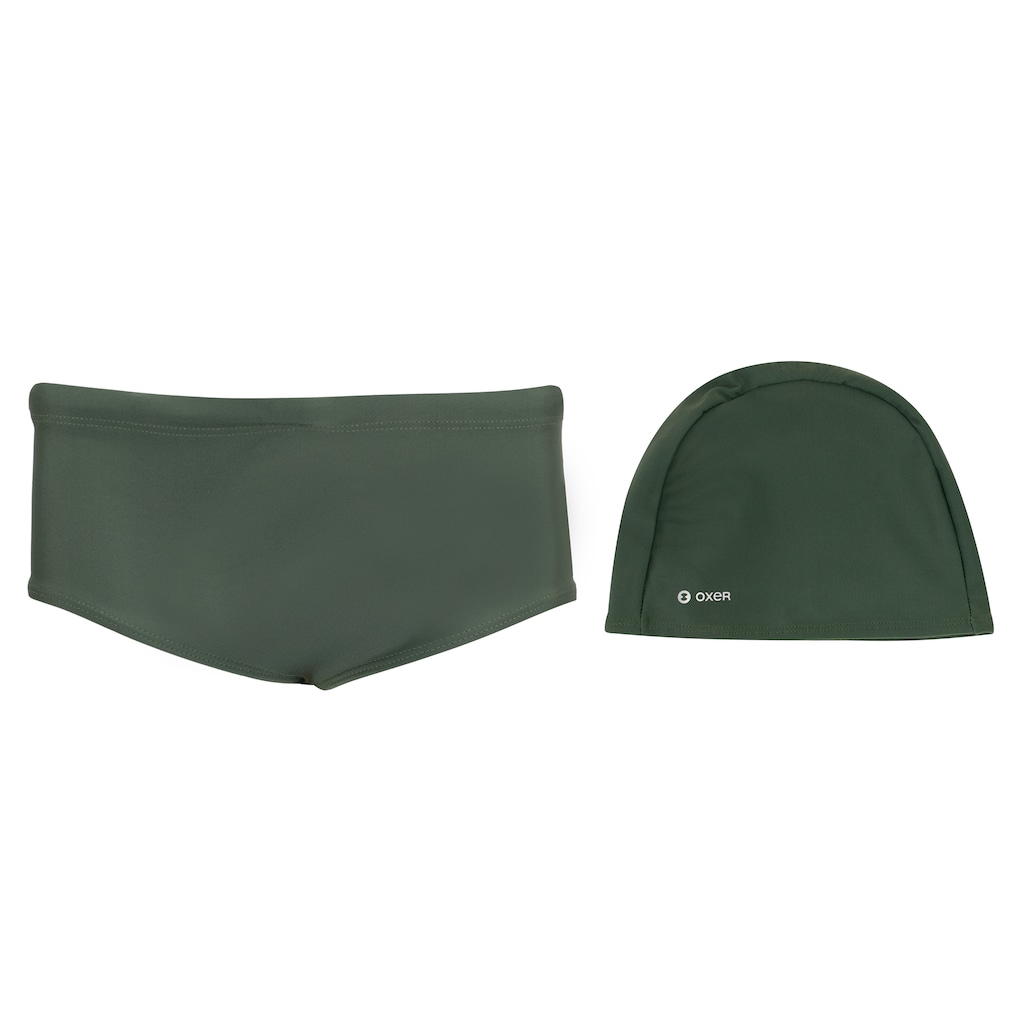 Sunga Infantil Oxer Medley com Touca