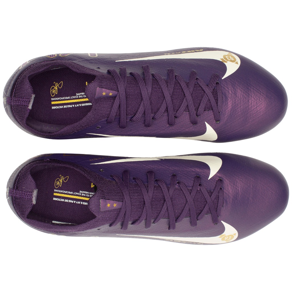 Chuteira de Campo Adulto Nike Mercurial Zoom Vapor 16 Pro Kylian Mbappé - Foto 4