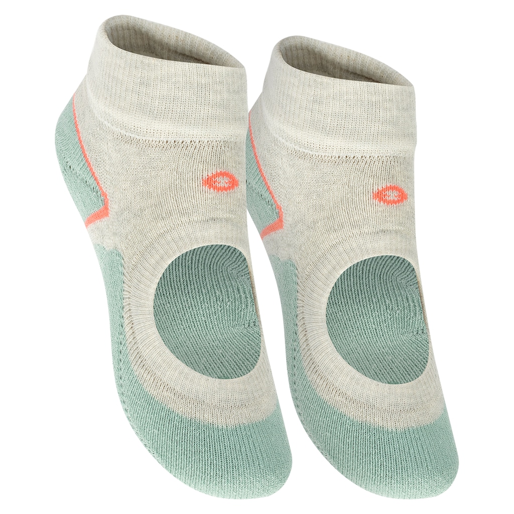 Meia Oxer Sapatilhas Pilates com Antiderrapante 34-36