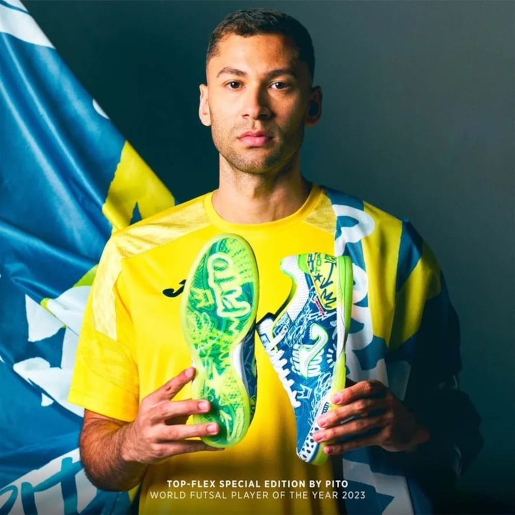 Imagem 2 do produto Chuteira Futsal Adulto Joma Top Flex Pito