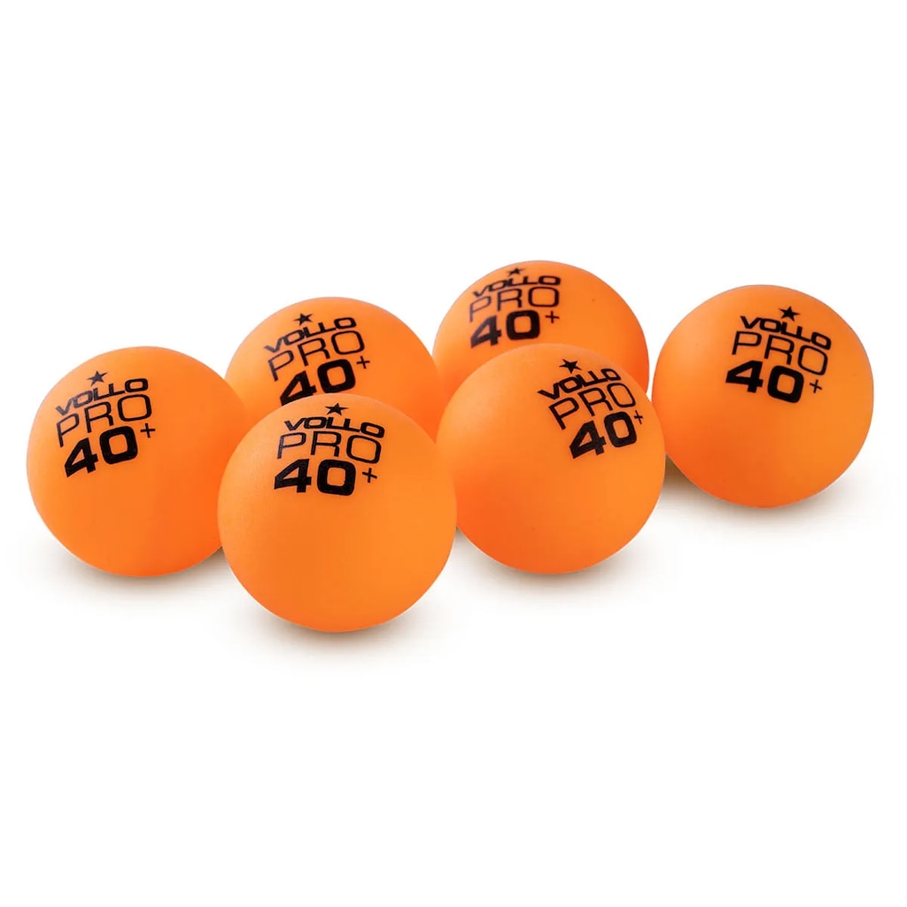 Bolas de Tênis de Mesa Vollo 1 Estrela com 6 Unidades