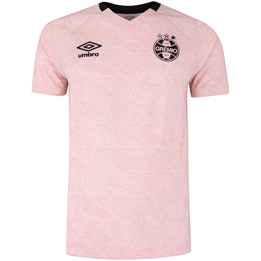 Camisa do Grêmio 25/26 Torcedor Outubro Rosa Umbro Masculina