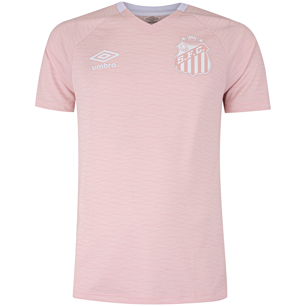 Camisa do Santos 25/26 Torcedor Outubro Rosa Umbro Masculina