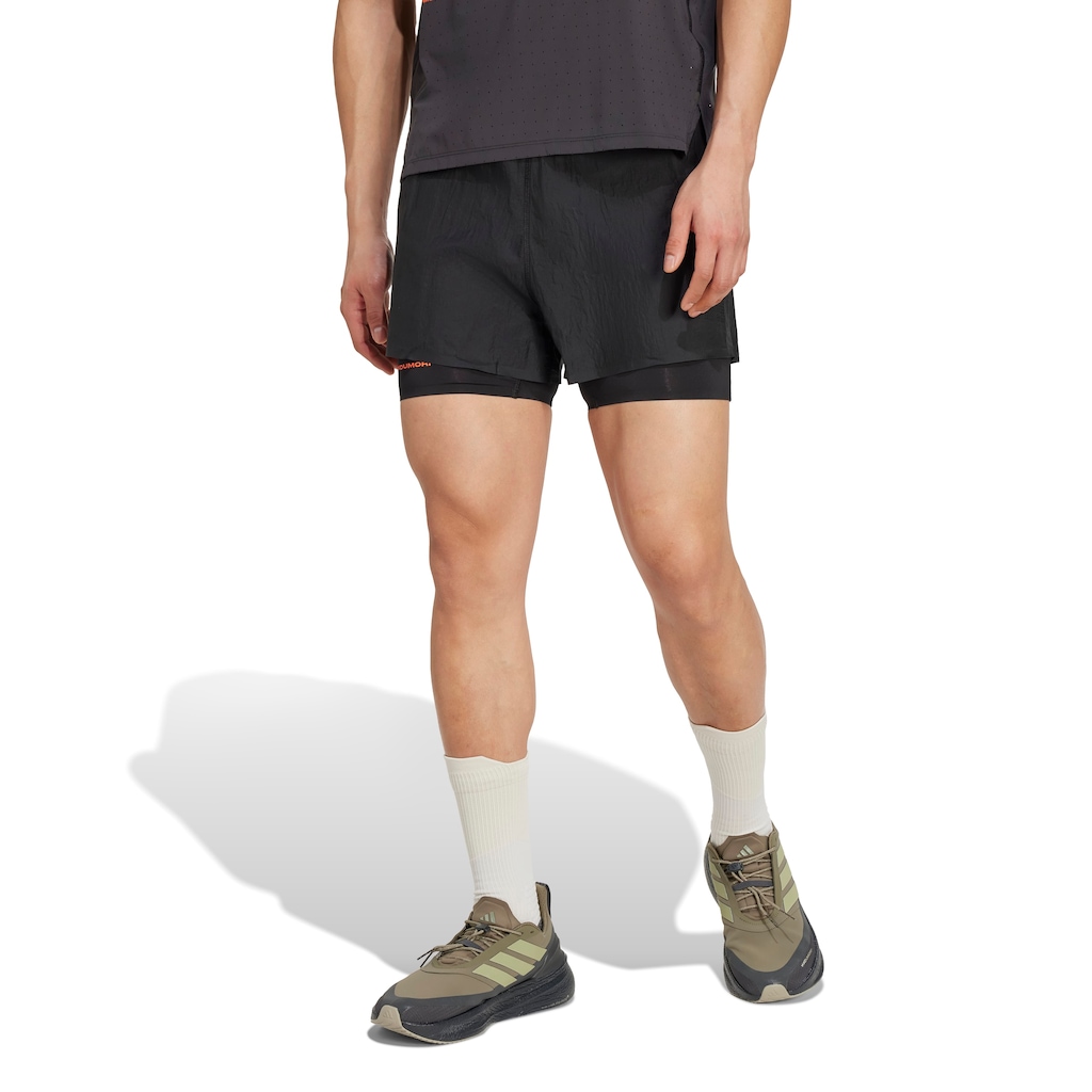 Bermuda 2 em 1 adidas Adi365 H.Koumori Running Masculina
