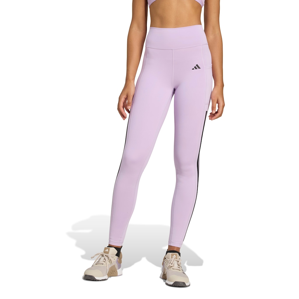 Calça adidas Legging Optime Três Listras Feminina