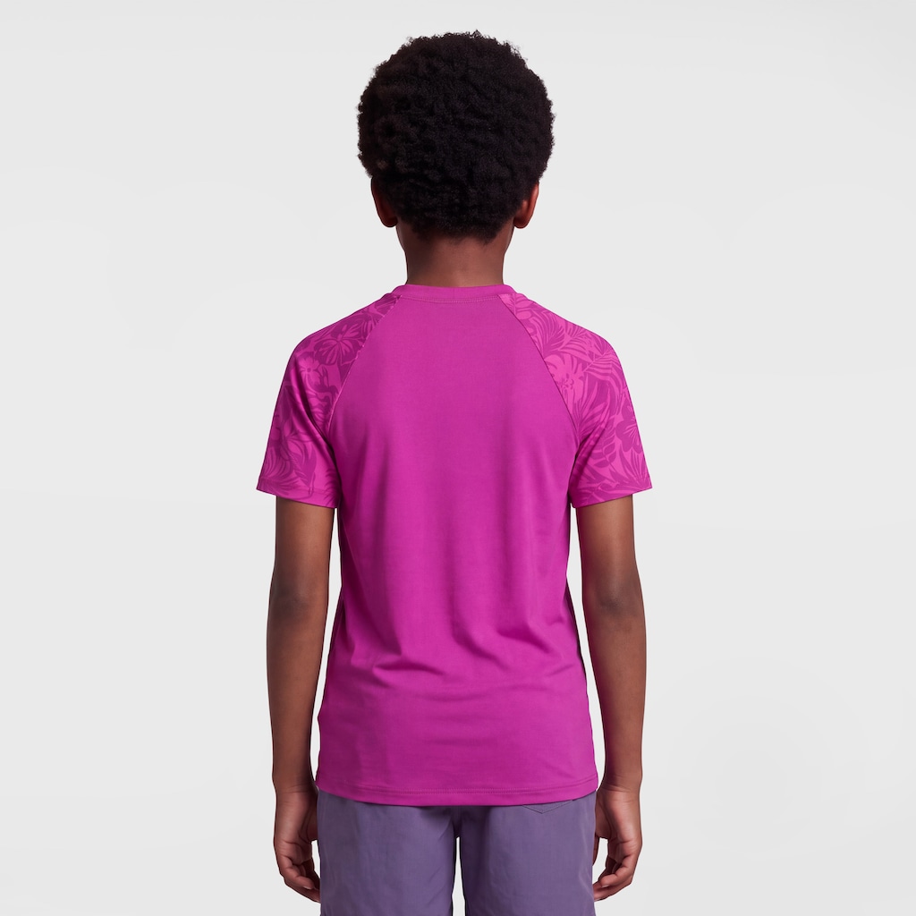 Imagem 2 do produto Camiseta de Praia e Piscina Oxer Manga Curta com Proteção Solar Estampada